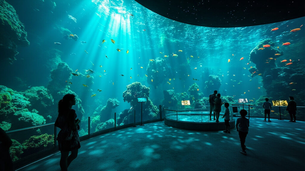 Nuit insolite aquarium: une aventure sensorielle et éducative