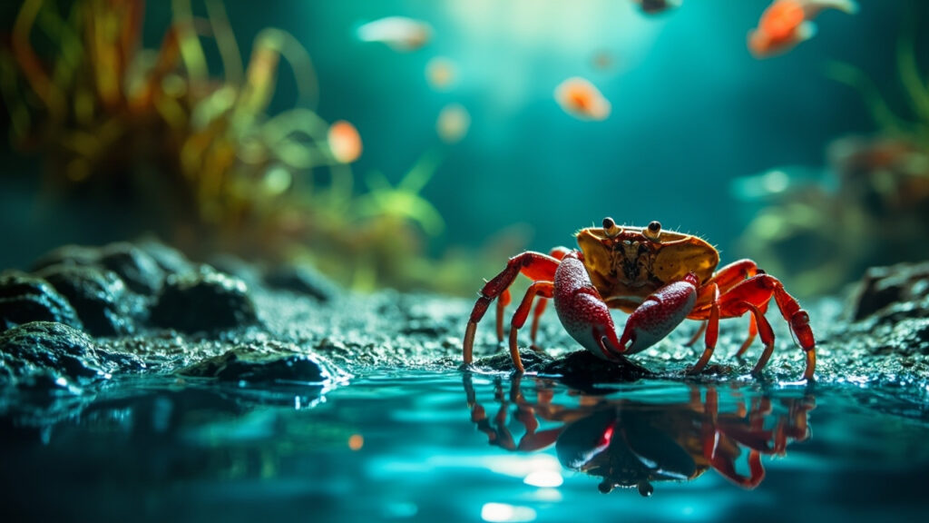 Aquarium crabe : une aventure entre eau et terre