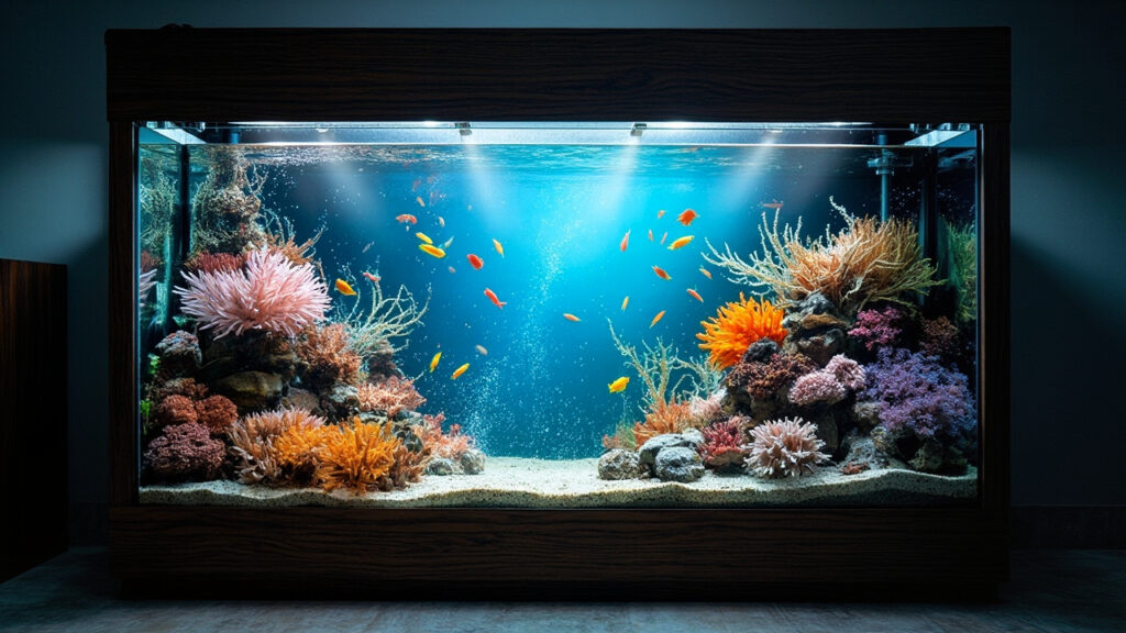 Aquarium cuve nue pour créer un univers aquatique sur mesure