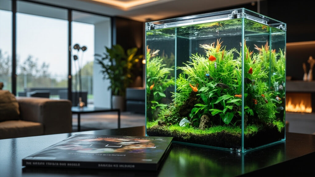 Le guide complet de l'aquarium cube pour votre intérieur