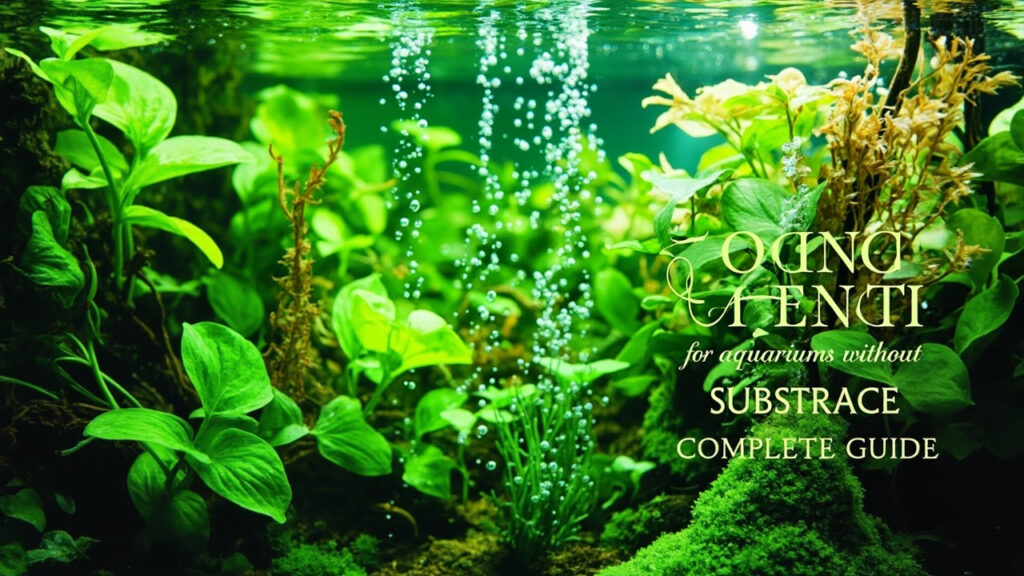 Plante pour aquarium sans substrat: le guide complet
