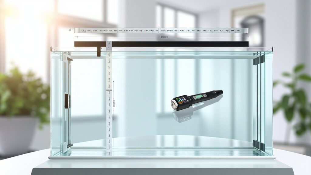 Calculer le litrage d'un aquarium en 3 étapes simples