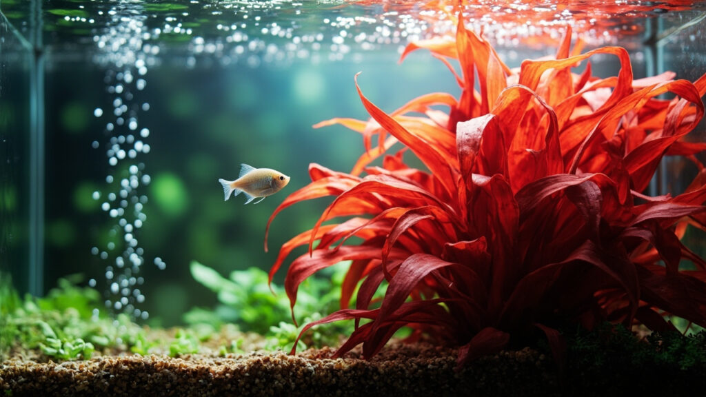 Plante rouge pour aquarium : guide et conseils