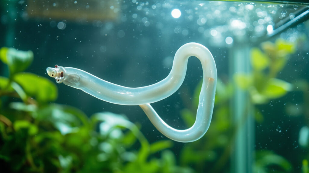 Vers blanc dans l'aquarium : identification et gestion