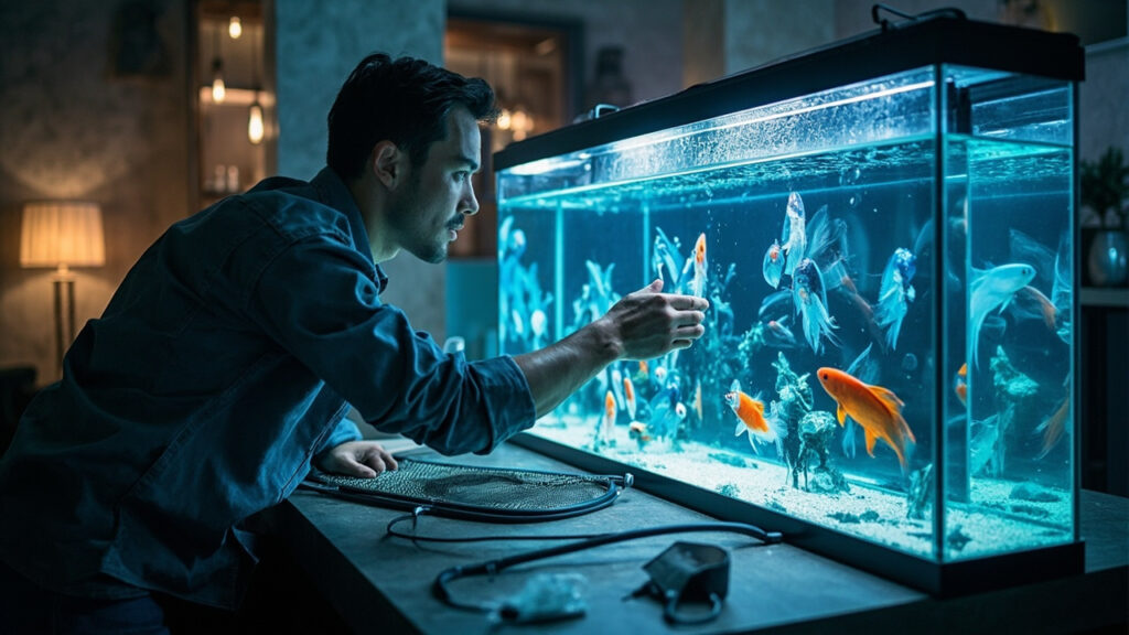 Aquarium d'eau froide : choisir les poissons et l'entretien