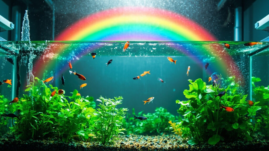 Poisson arc-en-ciel en aquarium : guide complet pour un bac réussi
