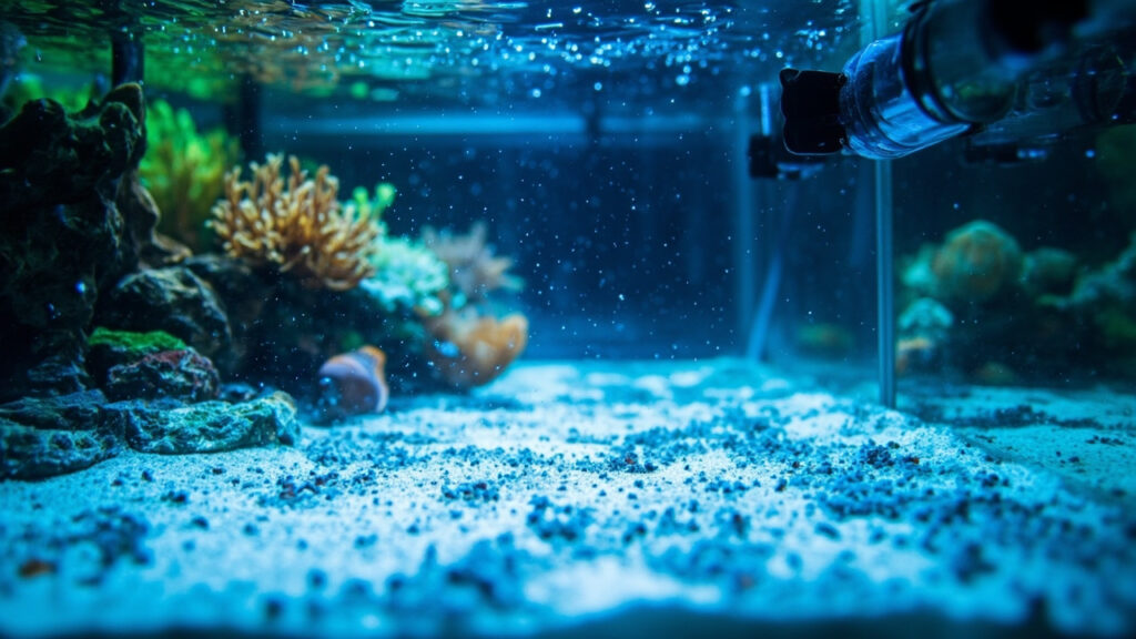 Avoir un aquarium sans sable ni gravier : avantages et limites