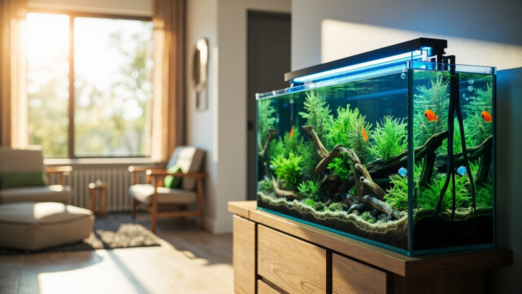 Où placer un aquarium dans la maison : guide pratique