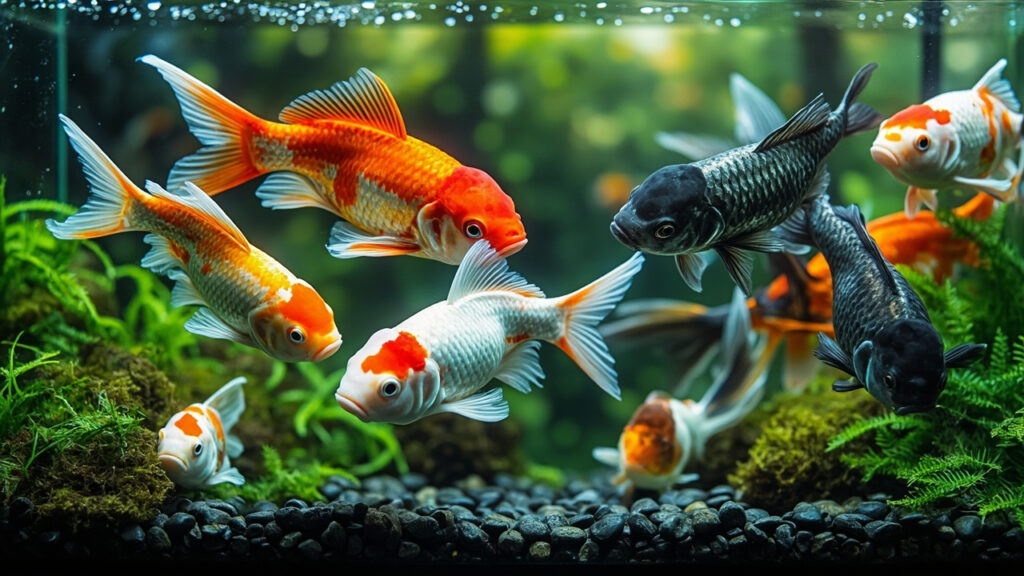 Poissons japonais pour aquarium d'eau froide : guide essentiel
